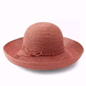 HELEN KAMINSKI Provence 12 Straw Raffia Hat Pomelo Color Excellent Condition